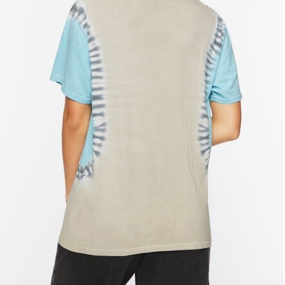 Dazed and Confused Tie-Dye T-Shirt Blue Yellow Movie tee Oversized Women's Small - Picture 3 of 11